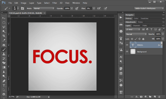 Photoshop-vinkki: Luo älykäs työnkulku ja seuraa sitä 1 1 focus psd