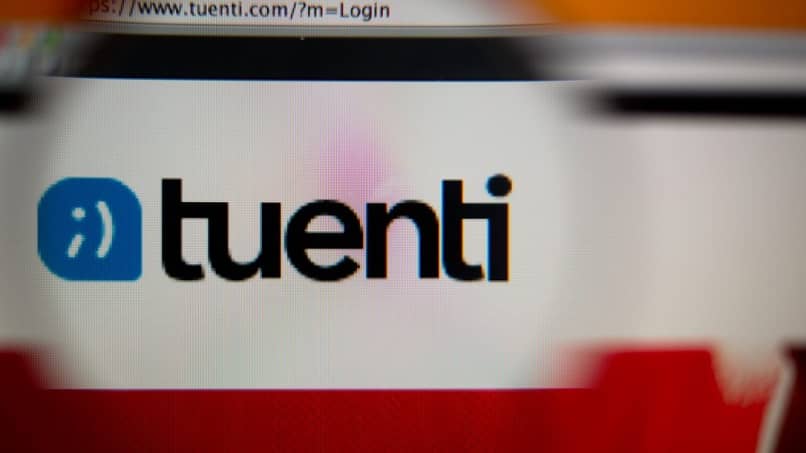 tuenti-logo tietokoneella