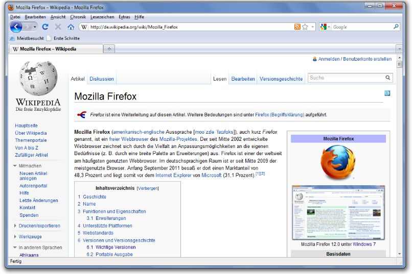 vaihda välilehti mozilla Firefox