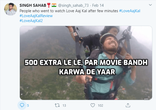 rakastan aaj kal memeä