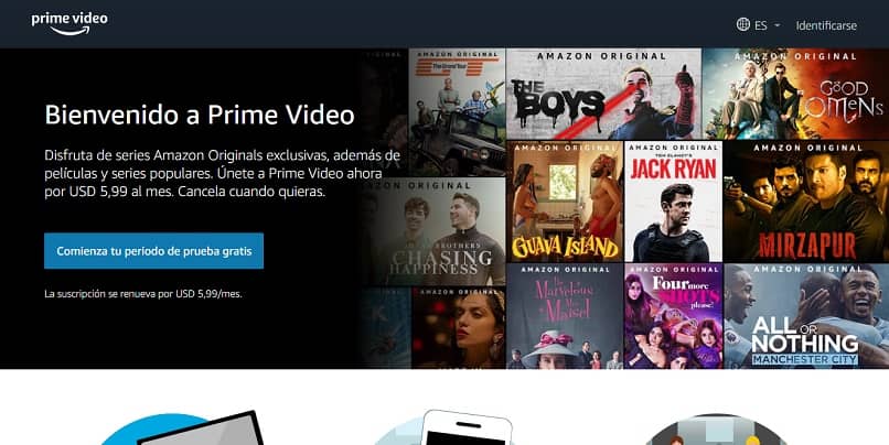 Amazon Prime Video Tervetuloa