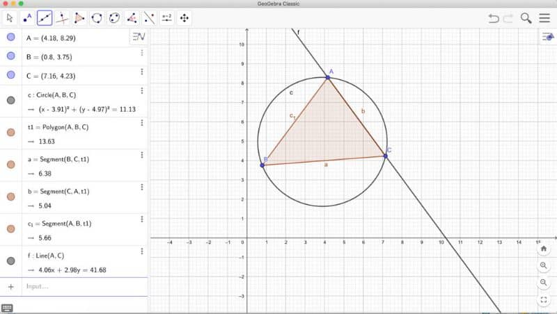 Klassinen geogebra