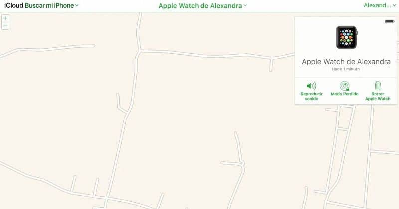 Kartta Apple Watch