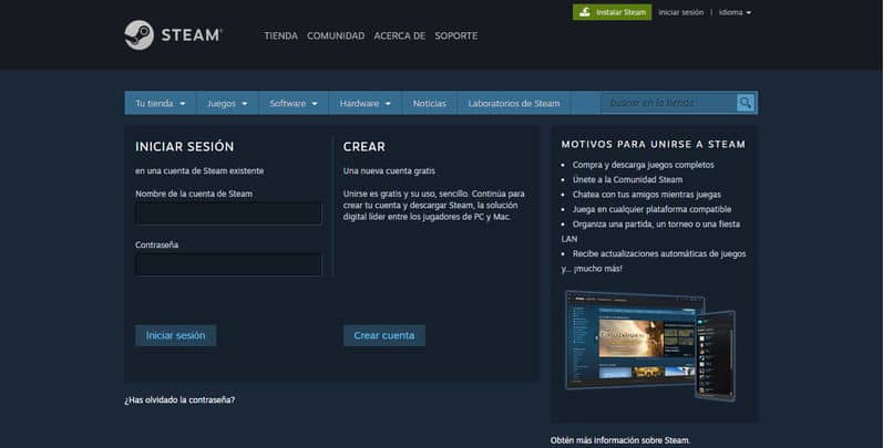 kirjaudu sisään unohdettuasi Steam-tilisi salasanan