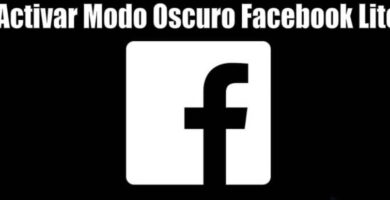 Activar modo oscuro Facebook lite