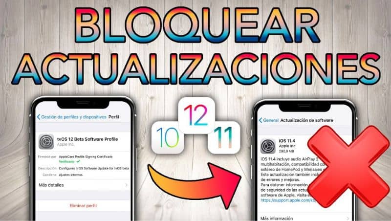 Bloquear actualizaciones