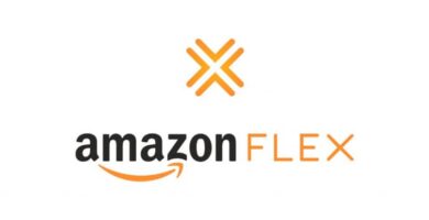 Logo Amazon Flex fondo blanco