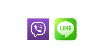 Mikä sovellus on parempi, Viber tai Line? 4 Viber vs Line Logos