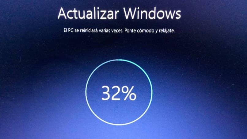 actualizando windows 10 13673