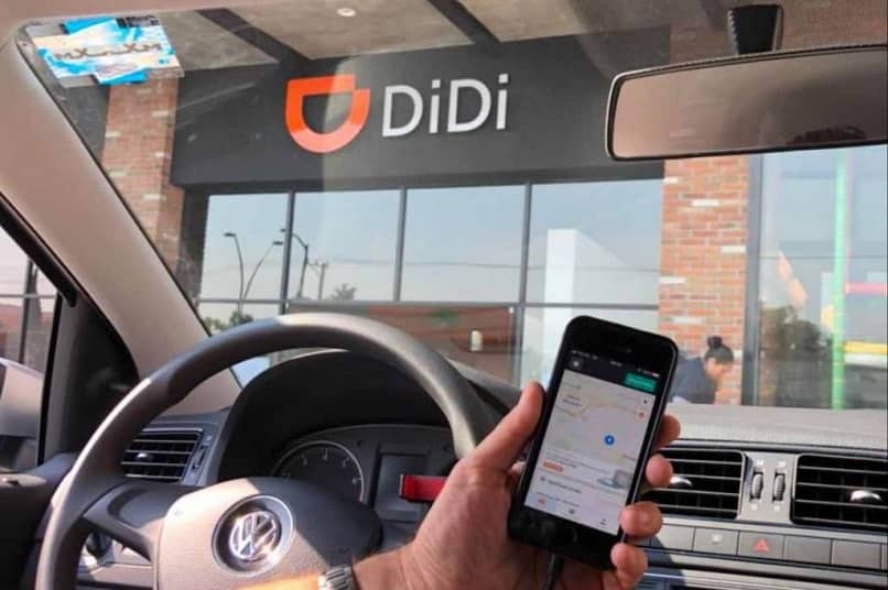 coche movil mano didi oficinas logo