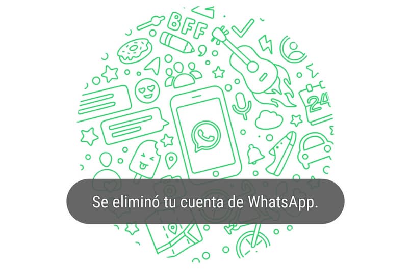 eliminar cuenta whatsapp 13851