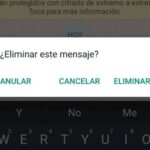 eliminar mensaje whatsapp