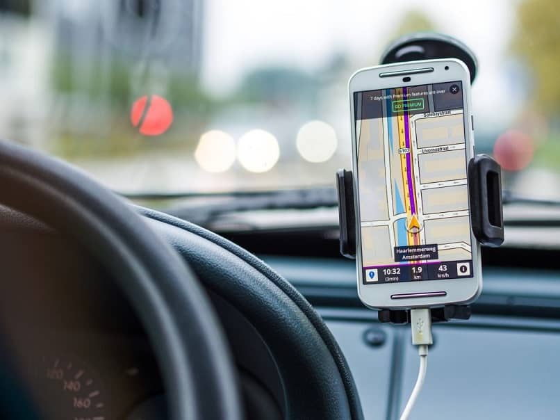 gps smartphone carro