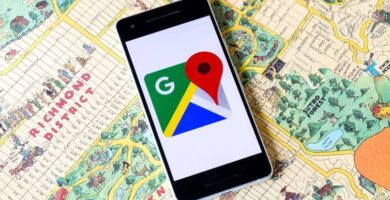 icono de google maps en smartphone 1