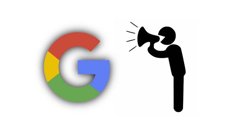 icono de google y muneco