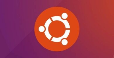 icono de ubuntu con colores calidos