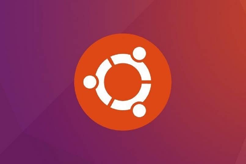 icono de ubuntu con colores calidos