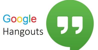icono google hangouts comillas