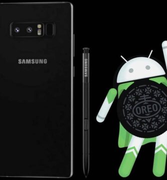 imagen fondo negro movil samsung galaxi android oreo