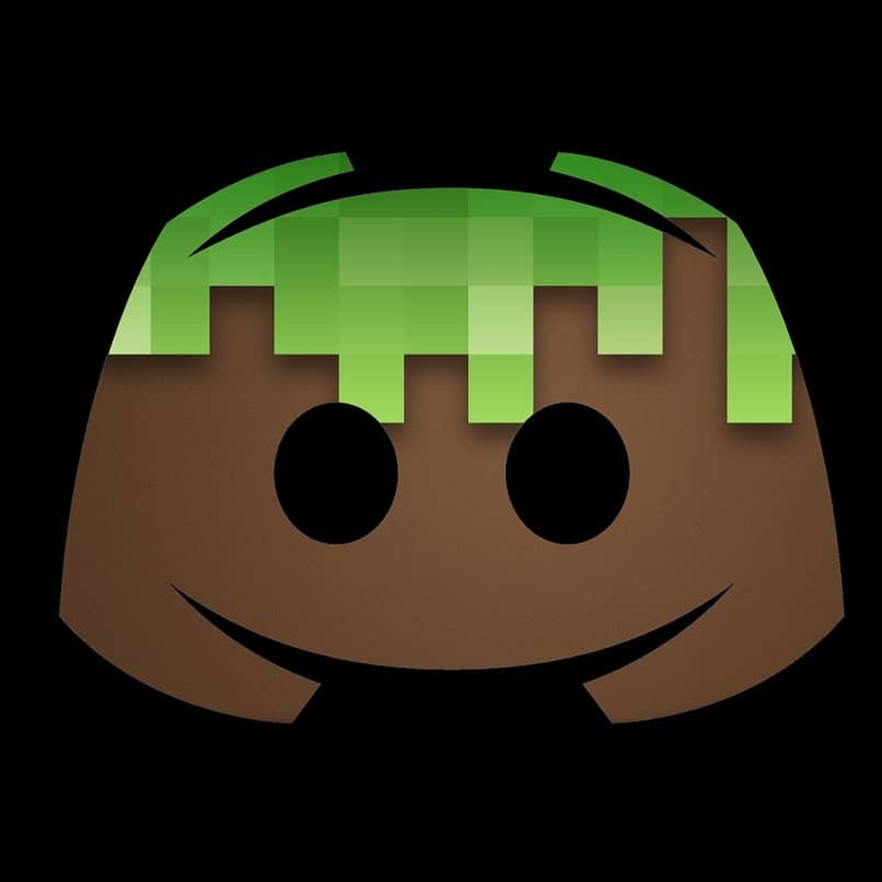 logo discord tipo minecraft