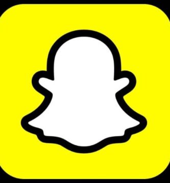 logo snapchat amarillo negro