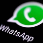 logo whatsapp fondo negro