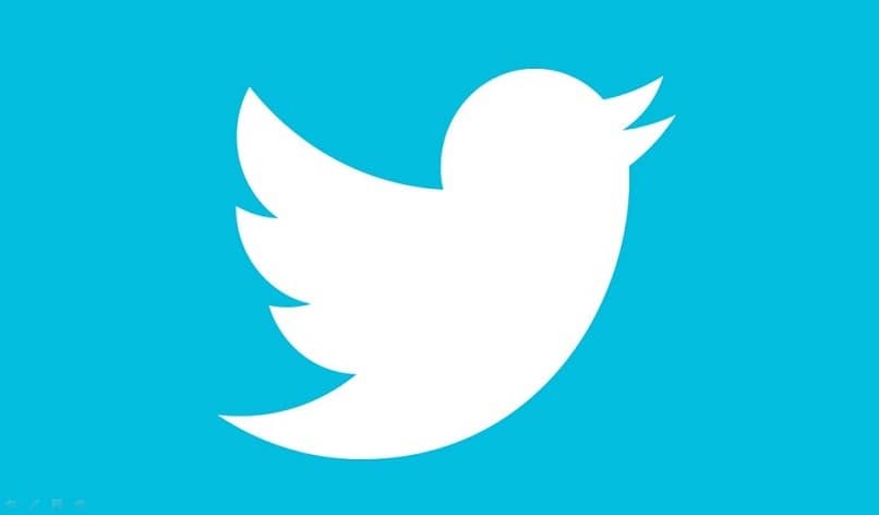 pajaro de twitter con fondo azul