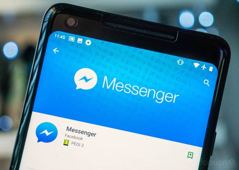 smartphone aplicacion facebook messenger