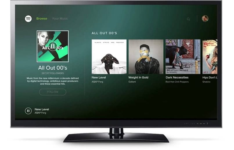 spotify android smart tv 13005