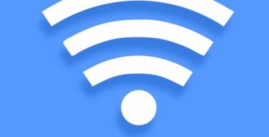 wifi icono fondo azul 14260