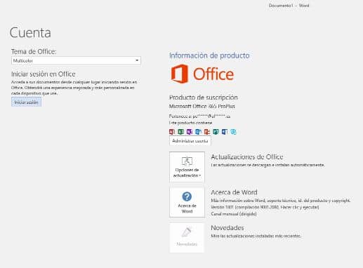 Microsoft Office 365 -tili