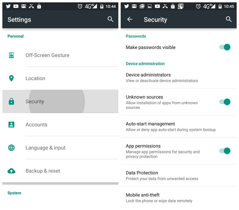 tapa määrittää kasvojentunnistus Android-matkapuhelimella tai -tabletilla