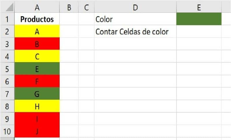 Excel ja solut eri värejä