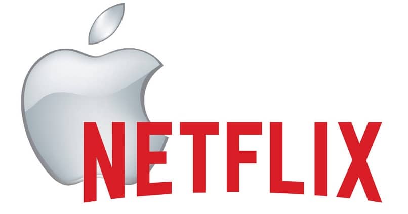 Netflix ja Apple-logo
