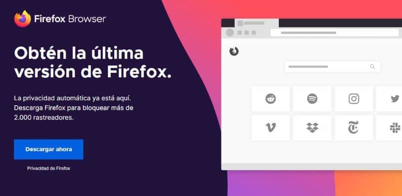Firefox-selaimen sivun logo instagram