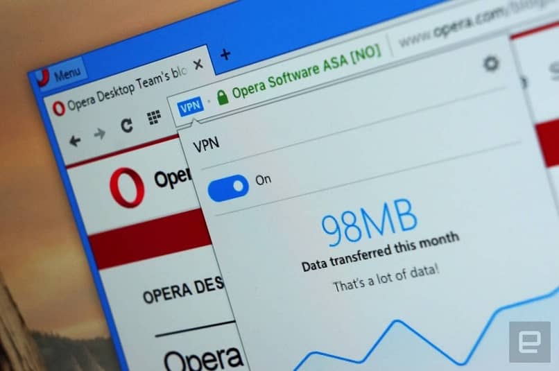 Opera ja VPN