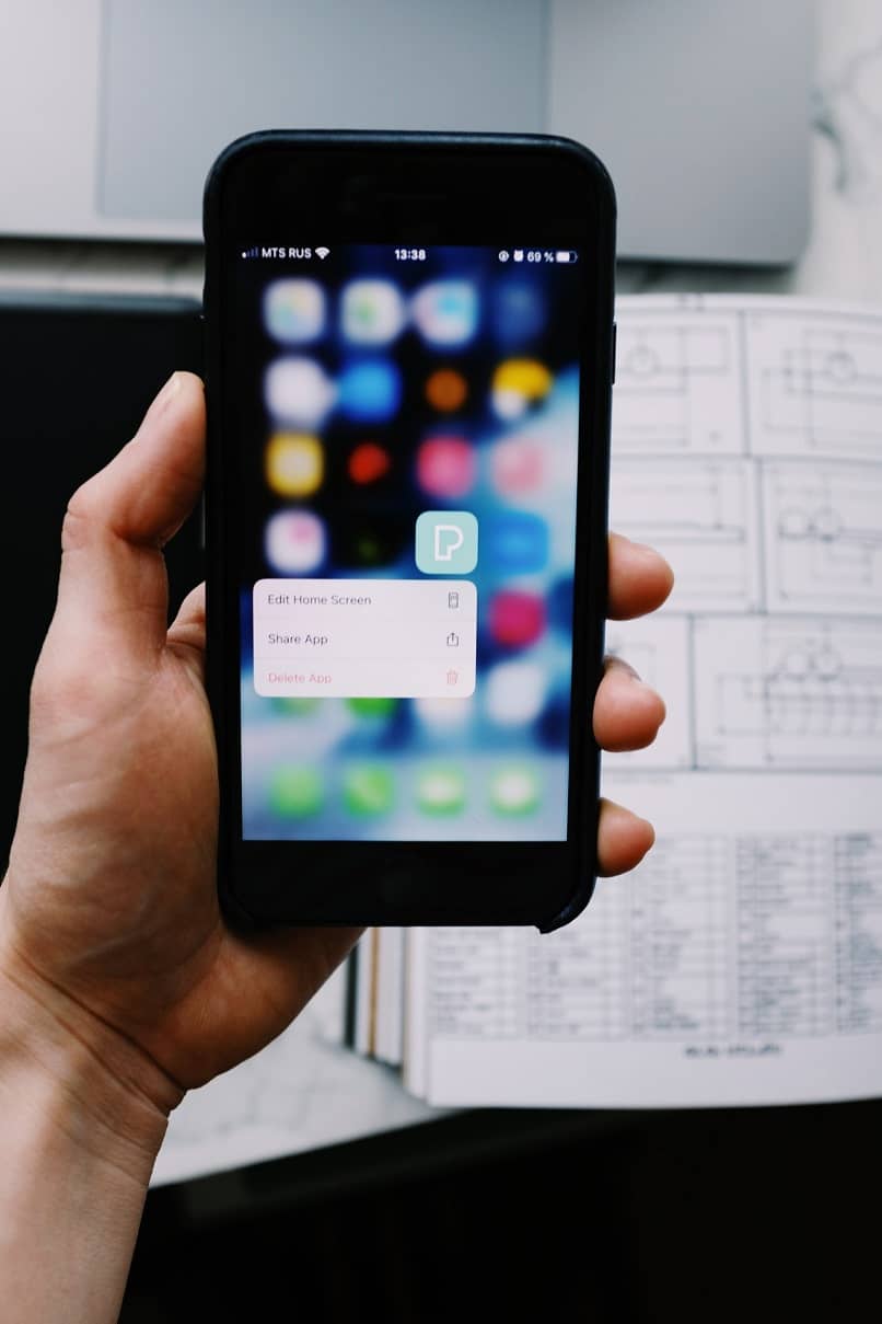 Asetukset-valikko iphone-sovelluksessa