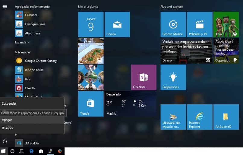 Windows 10 -käyttöjärjestelmässä