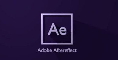 Adobe Afteeffect morado