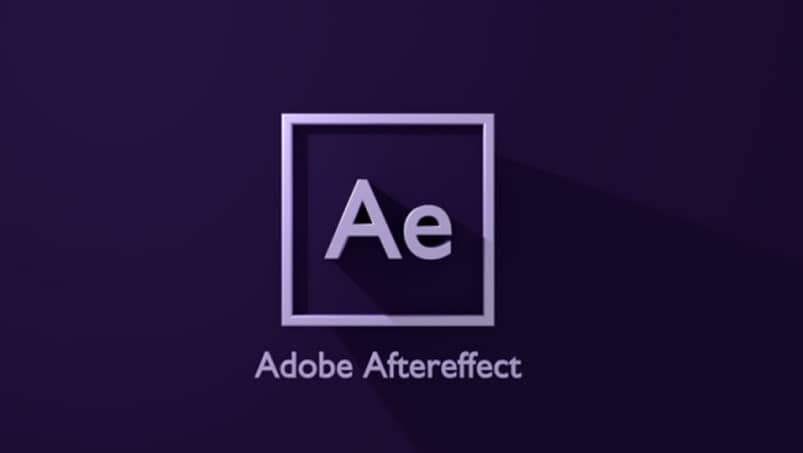 Adobe Afteeffect morado
