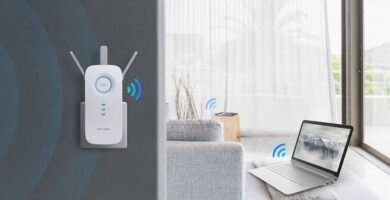 Amplificador ayuda aumentar senal wifi para dispositivos