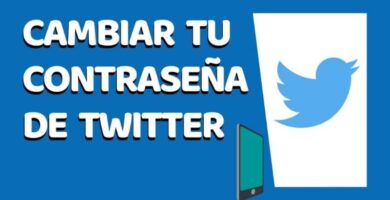 Cambiar tu contrasena de Twitter