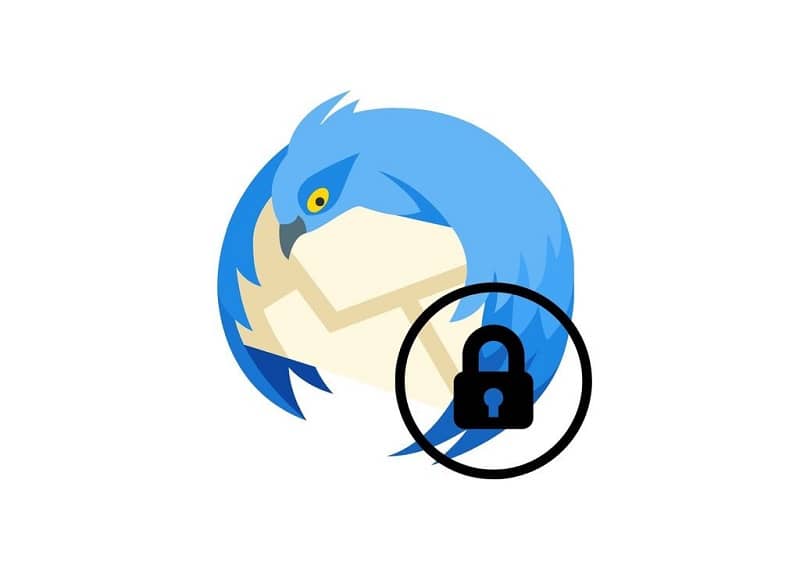 Icono de Mozilla Thunderbird candado