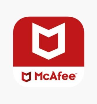 McAffe Logo Fondo Blanco