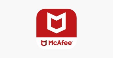 McAffe Logo Fondo Blanco