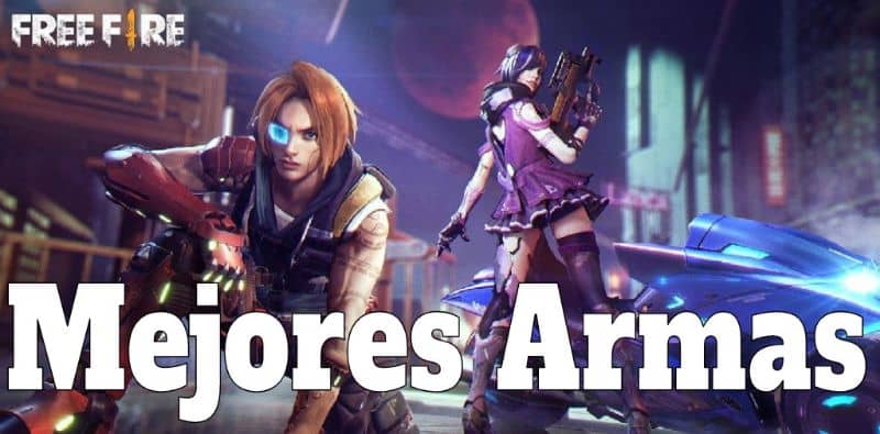 Mejores armas Free Fire