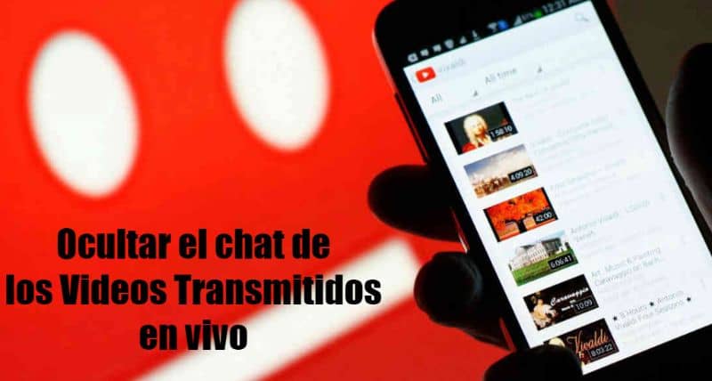 Kuinka piilottaa keskustelu suoratoistettavista videoista YouTubessa 1 Ocultar chat de los videos de Youtube 4
