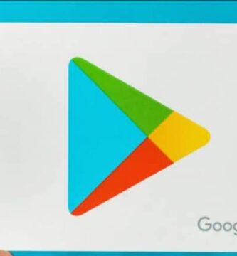 Tarjeta con logo Play Store