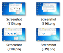 Kuinka nollata Windows 10 -näyttökuvalaskuri 7 Windows 8 Screenshot Count
