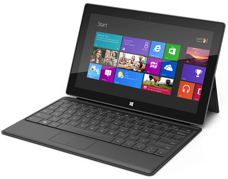 Mikä on ero Windows 8: n, Windows 8 Pron ja Windows RT: n välillä? 1 Windows 8 Surface Tablet